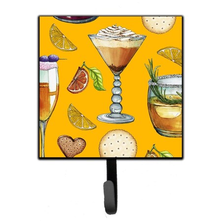 Carolines Treasures Drinks and Cocktails Gold Leash or Key Holder BB5202SH4